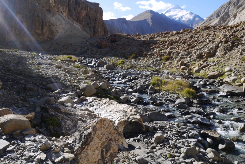 La jolie vallée de l'Indus, Ladakh, Nord de l'Inde